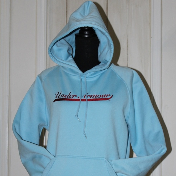 Under Armour Women's Hoodie in Light Blue - Picture 1 of 5